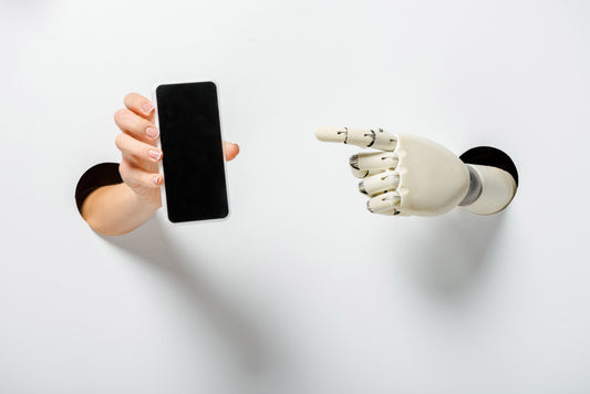 Google Assistant or Gemini hero image with family using smart devices