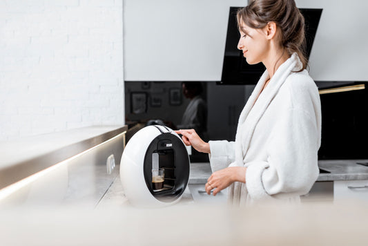 New technology home appliances hero image with smart kitchen devices