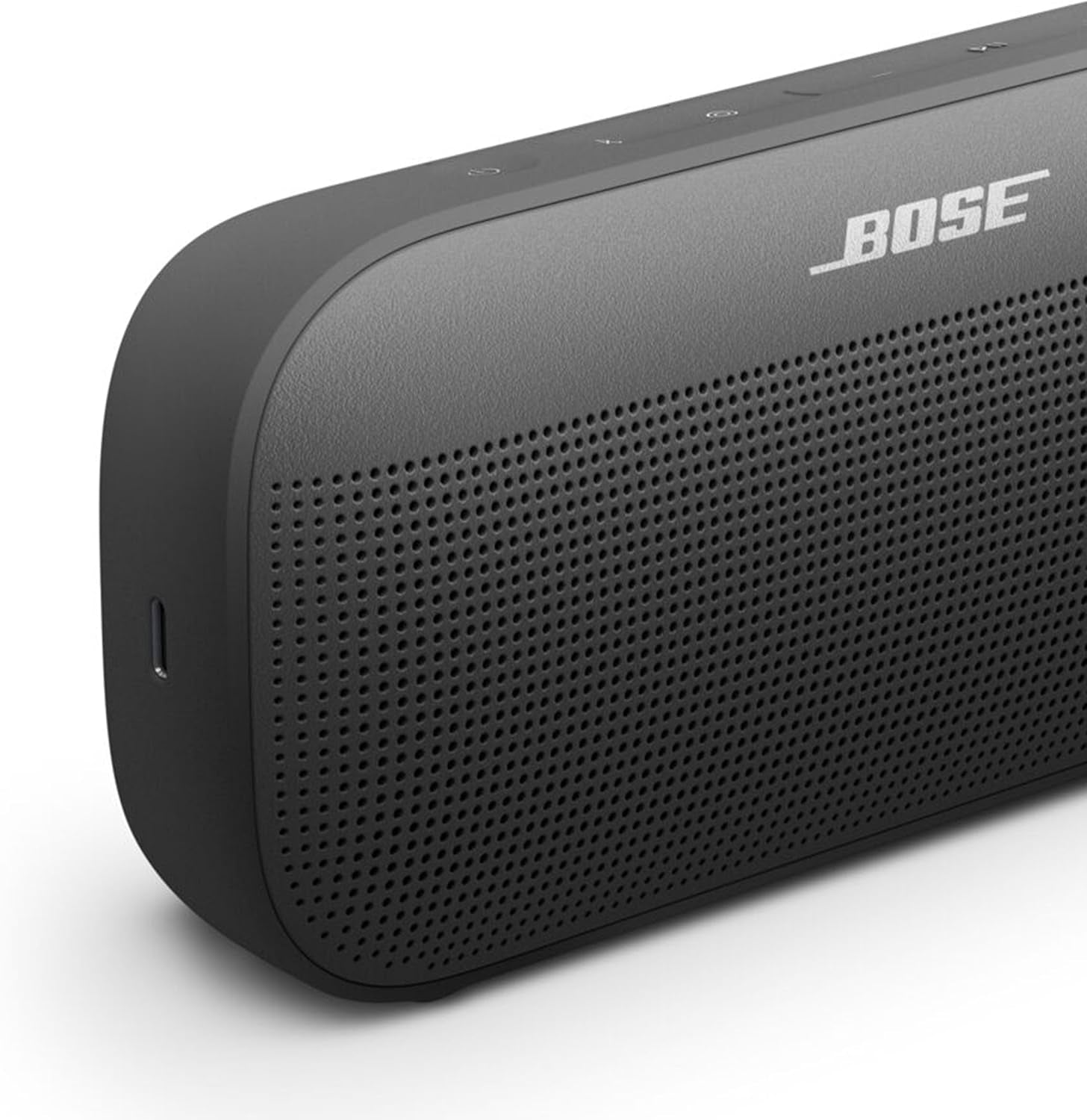 Bose SoundLink Flex (2nd Gen) – Portable Bluetooth Speaker with Hi-Fi Audio, Deep Bass, 12H Battery, IP67 Waterproof & Dustproof (Black)