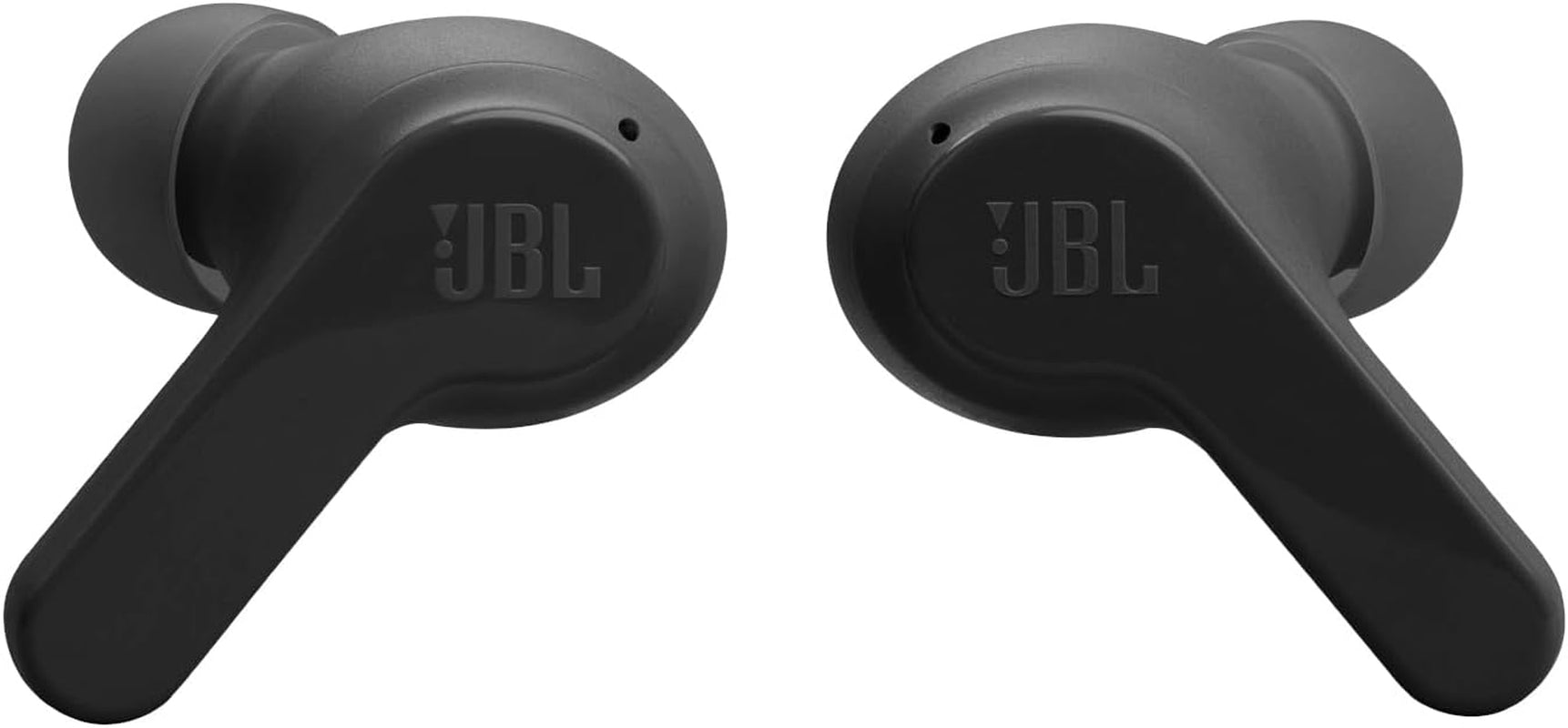 JBL Vibe Beam – True Wireless Bluetooth 5.2 Earbuds with Deep Bass Sound, 32H Battery Life, VoiceAware Calling, Water & Dust Resistant – Black