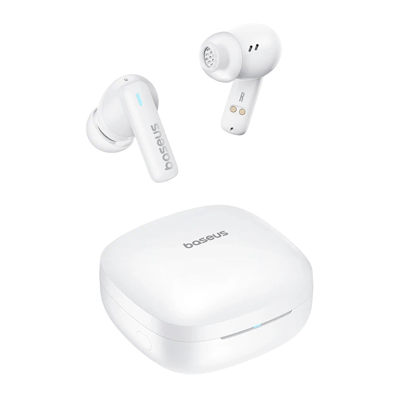 Baseus Bowie E19 Wireless Earbuds Bluetooth 5.3 | Deep Bass, 33H Battery Life, IPX5 Waterproof, Touch Control, ENC Dual Mic – Compact TWS Earphones for iPhone & Android