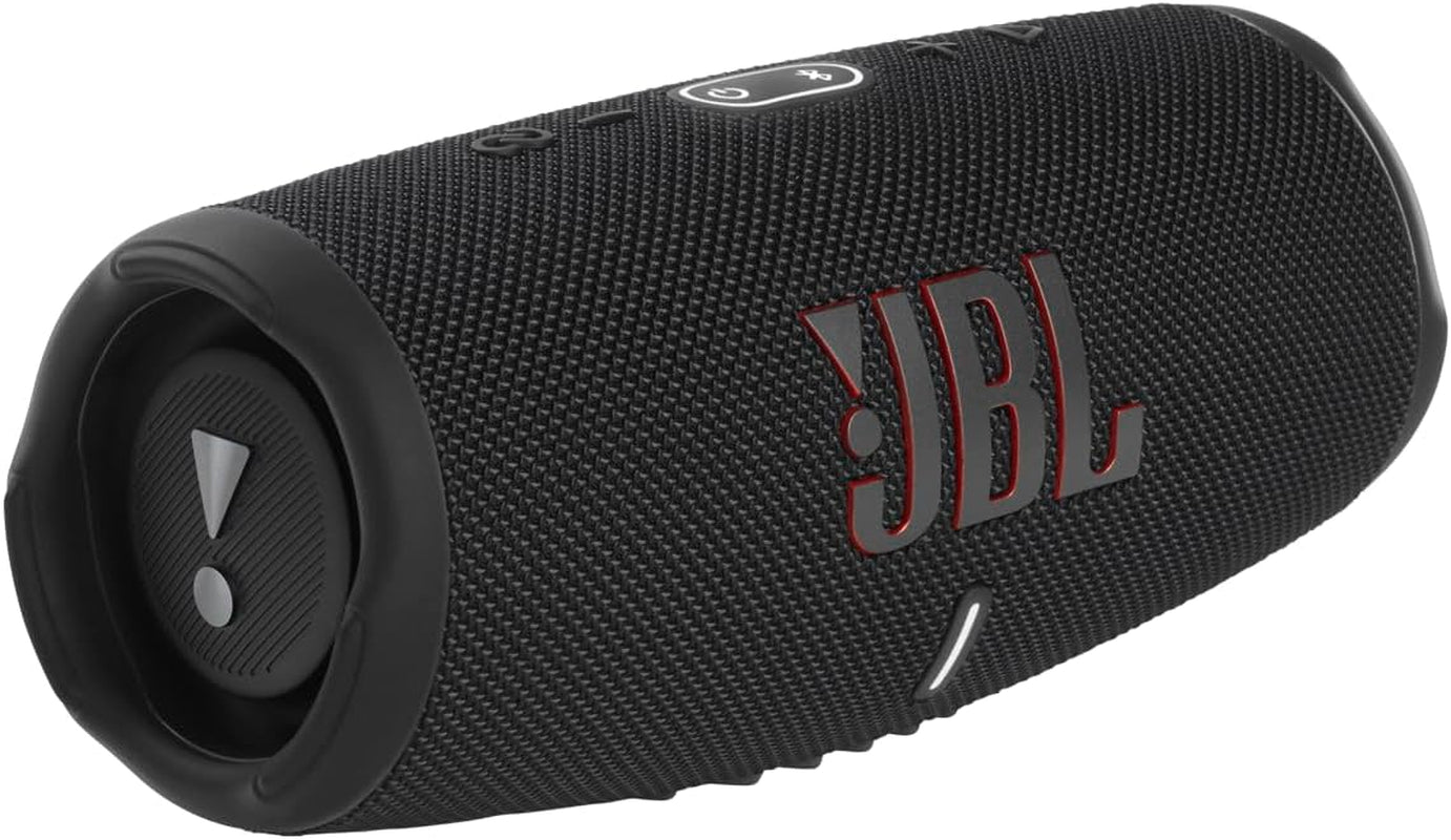 JBL Charge 5 – Portable Bluetooth Speaker with Bold Pro Sound, 20H Playtime, Built-in Powerbank, IP67 Waterproof & Dustproof (Black)