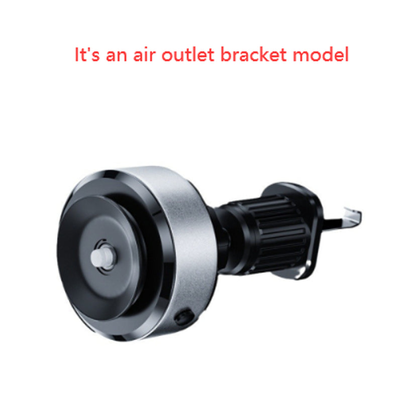 Intelligent Mobile Phone Holder Double-Sided Car Mount Magnetic Universal Adsorption Bracket Vacuum Adsorption Stable for Phone