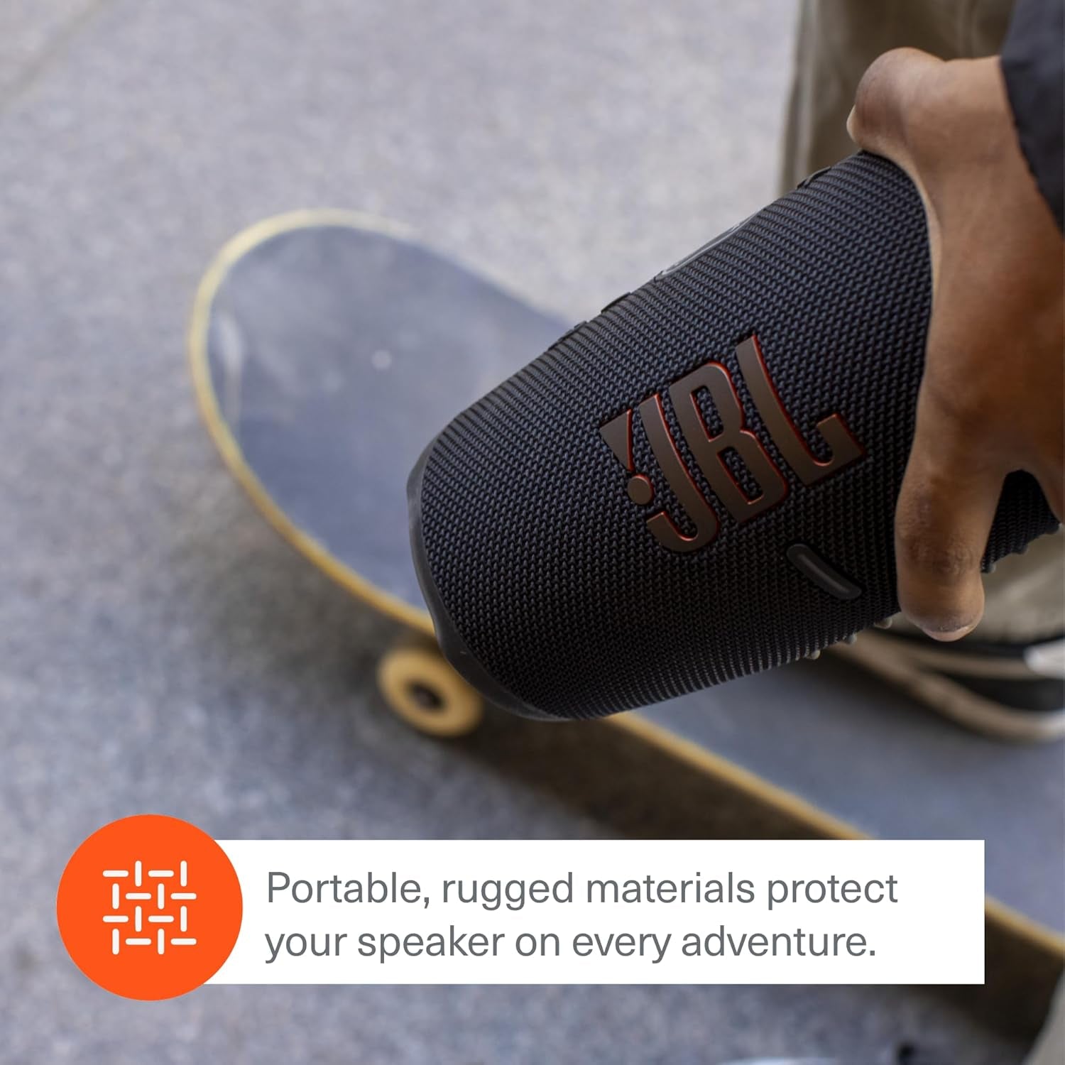 JBL Charge 5 – Portable Bluetooth Speaker with Bold Pro Sound, 20H Playtime, Built-in Powerbank, IP67 Waterproof & Dustproof (Black)